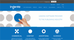 Desktop Screenshot of ingenta.com